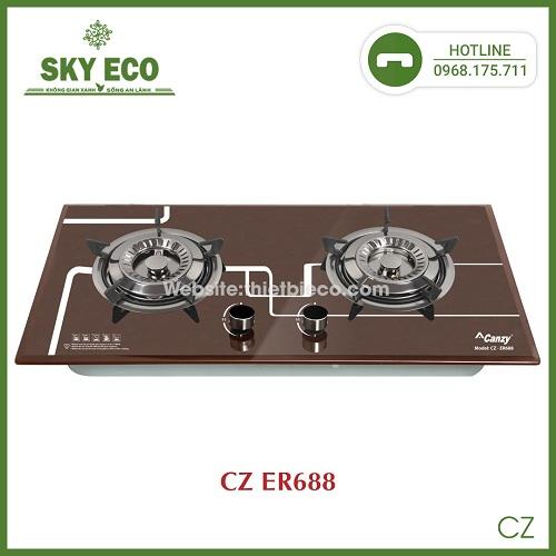 BẾP GAS ÂM 2 LÒ CANZY CZ-ER688